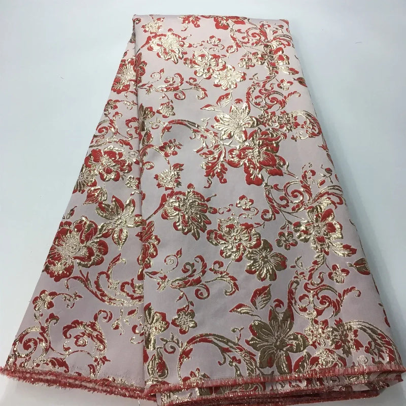 New Design Jacquard Brocade Lace Fabric