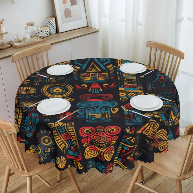 African Woman Life Culture Tablecloth