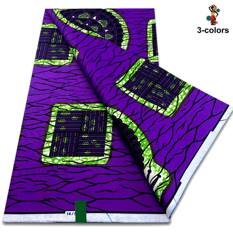 Newest Fashion African Wax Fabric