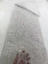 New Luxury African Sequins Lace Fabrics