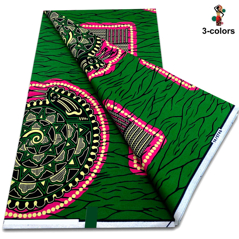 Newest Fashion African Wax Fabric