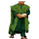 Kids Abaya Bazin Riche Shirt and Pants