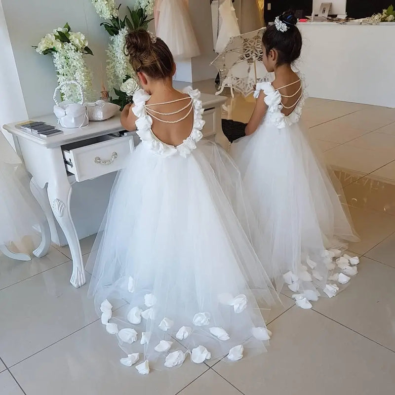 New Customized Flower Girl Dress