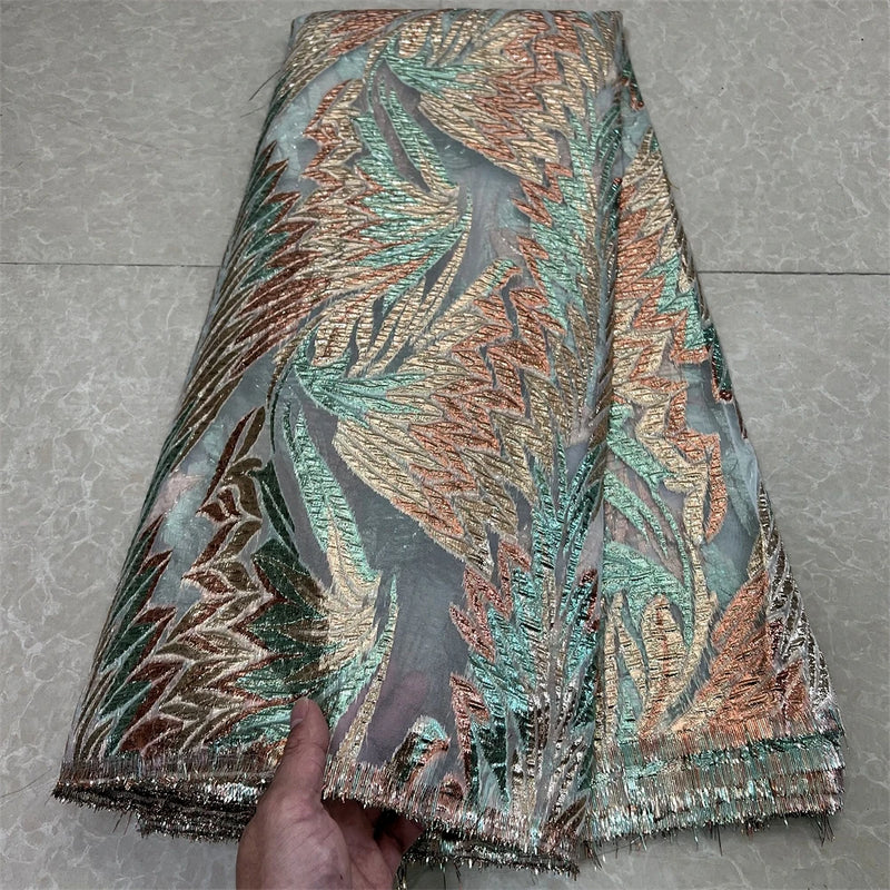 New African Nigerian Tulle Lace Fabric