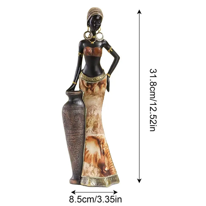 African Figurines Home Decor African Statues