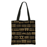 Afro Tribal Ethic Print Shopping Bag