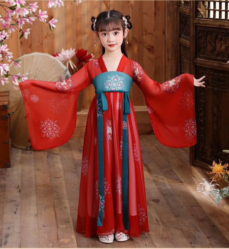 New Retro Chinese Hanfu Dress