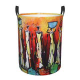 New African Ethnic Style Pattern Laundry Basket