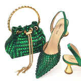 Nigeria Popular Design Ladies Shoes And Bag Set