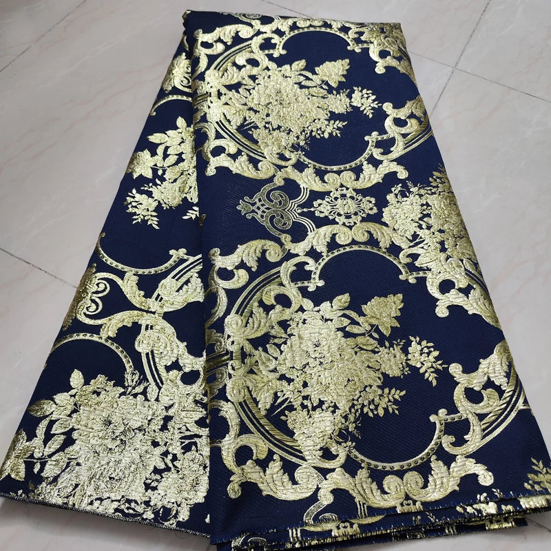 New Design Jacquard Brocade Lace Fabric