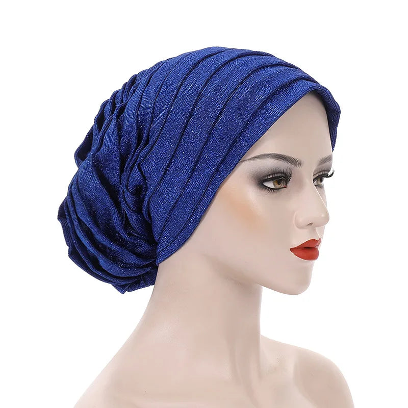 Women's Head Wraps Bonnet African Turban Cap