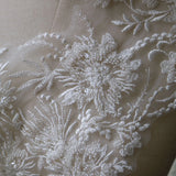 New luxury beaded embroidery lace