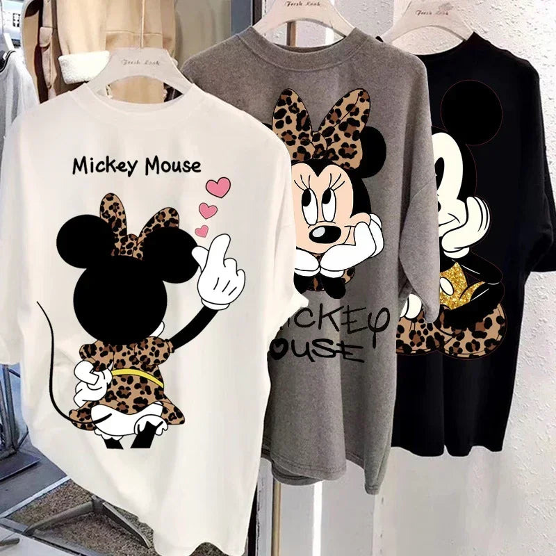 Mickey Anime Blouses Y2k Graphic T Shirts