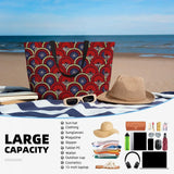 Women Big Capacity African Patterns Beach Gym Travel Bags