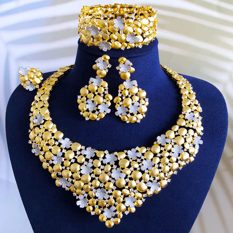 Women Cubic Zircon Jewellery Set