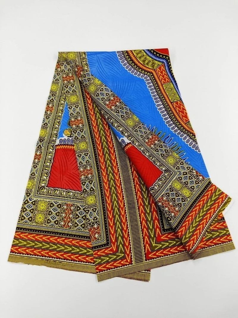 African Real Wax Print Cotton 100% Fabric