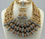 Amazing african beads jewelry set