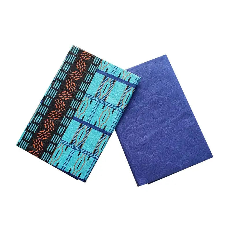 ACI African Real Wax Polyester Kente Fabric