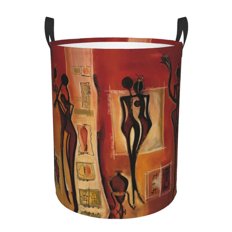 New African Ethnic Style Pattern Laundry Basket