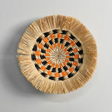 New Boho Straw Rattan Round Basket