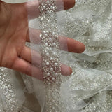 90cm Sequin Pearl Beaded Lace