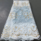 Zhenguiru Latest Embroidery African Lace Fabric