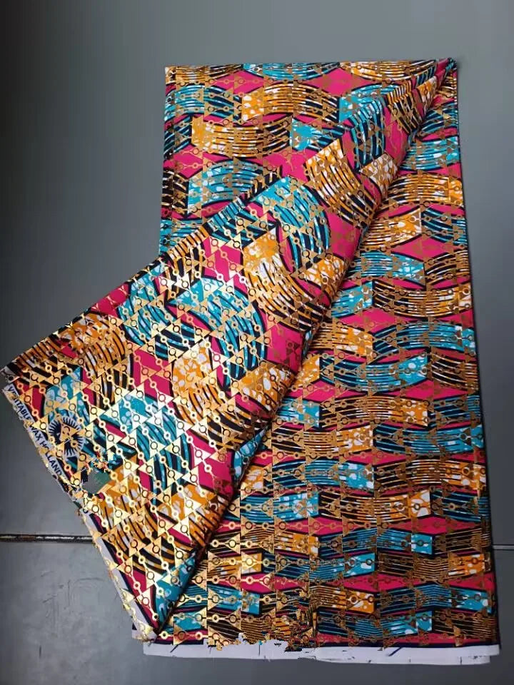 Hot Sale 100% Cotton Veritable African Wax Print Fabric