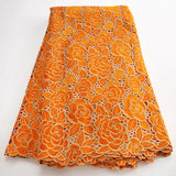 High Quality Water Soluble African Lace Fabric