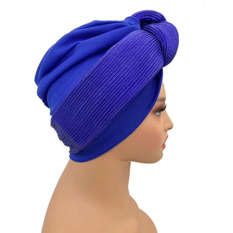 Nigeria Wedding Headtie Party Headwear Muslim Hat