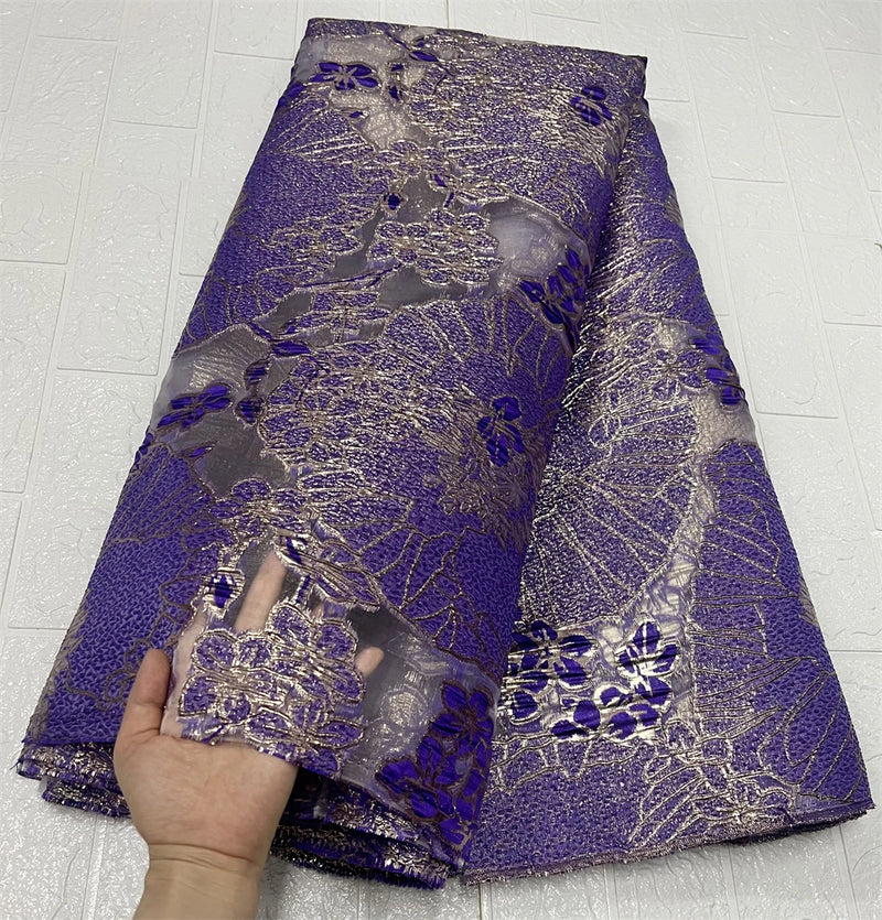 High Quality African Nigerian Tulle Lace Fabric