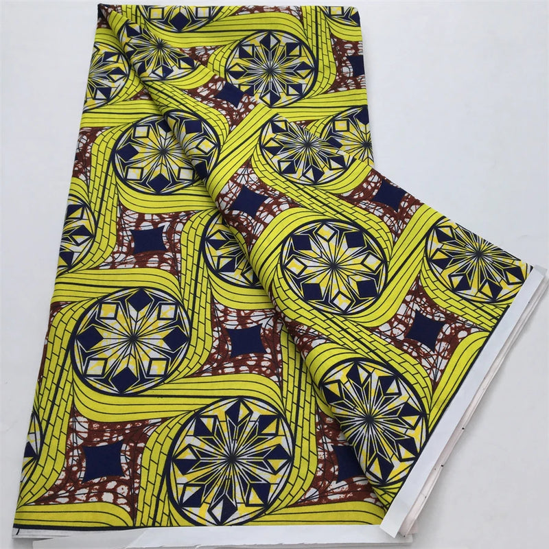 Newest Nigerian Ankara African Polyester Material Wax