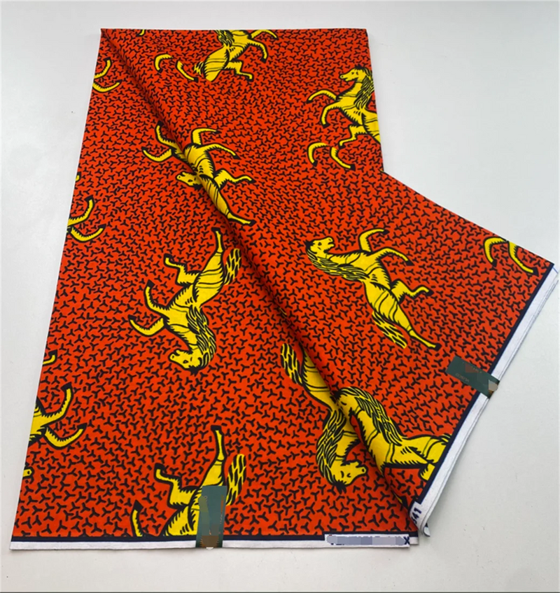 100% cotton Ankara Wax Ghana Fabric