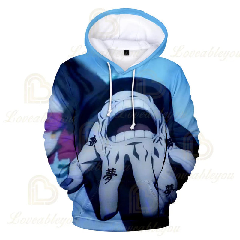 Kimetsu No Yaiba Anime 3D hoodie