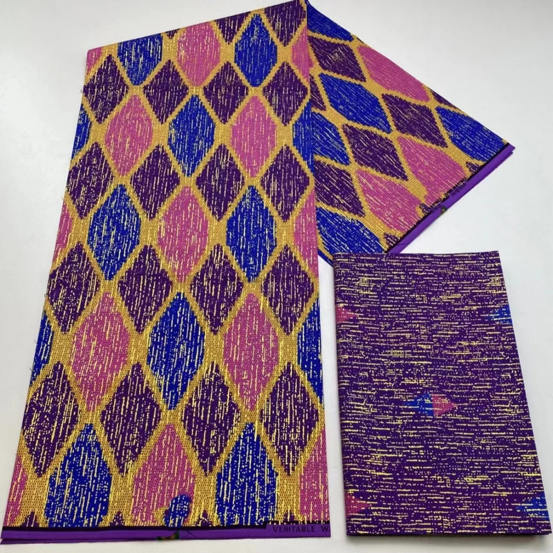 100% Cotton Nigeria Wax Fabric