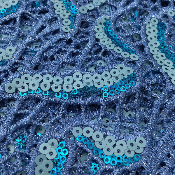 New African Water Soluble Lace Fabric