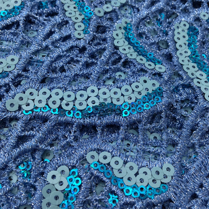 New African Water Soluble Lace Fabric