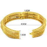 ANIID 24K Gold Color Bangle Bracelet