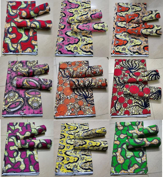 High quality Ankara batik wax fabric