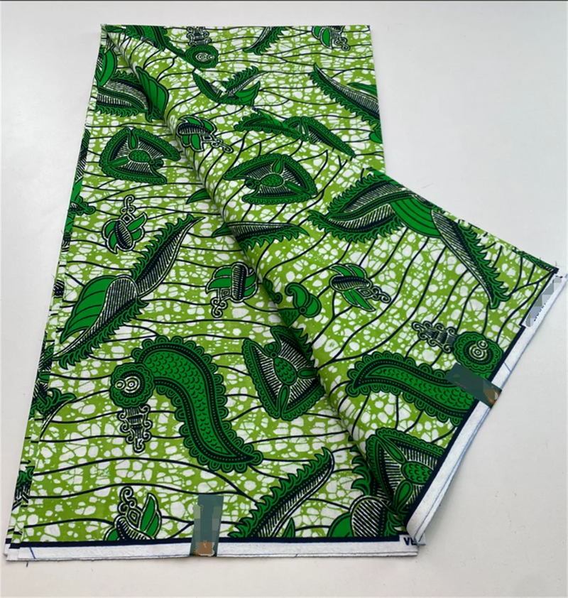 100% cotton Ankara Wax Ghana Fabric