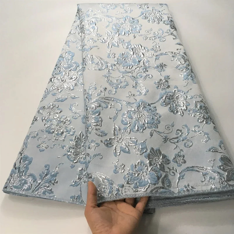 New Design Jacquard Brocade Lace Fabric