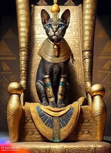 Black Golden Ancient Egyptian Art Prints 3D Posters