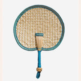 Summer Natural Environmentally Friendly Hand-Woven Fan