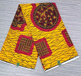 New fashion 100% cotton veritable gold print african real wax