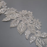 New luxury beaded embroidery lace