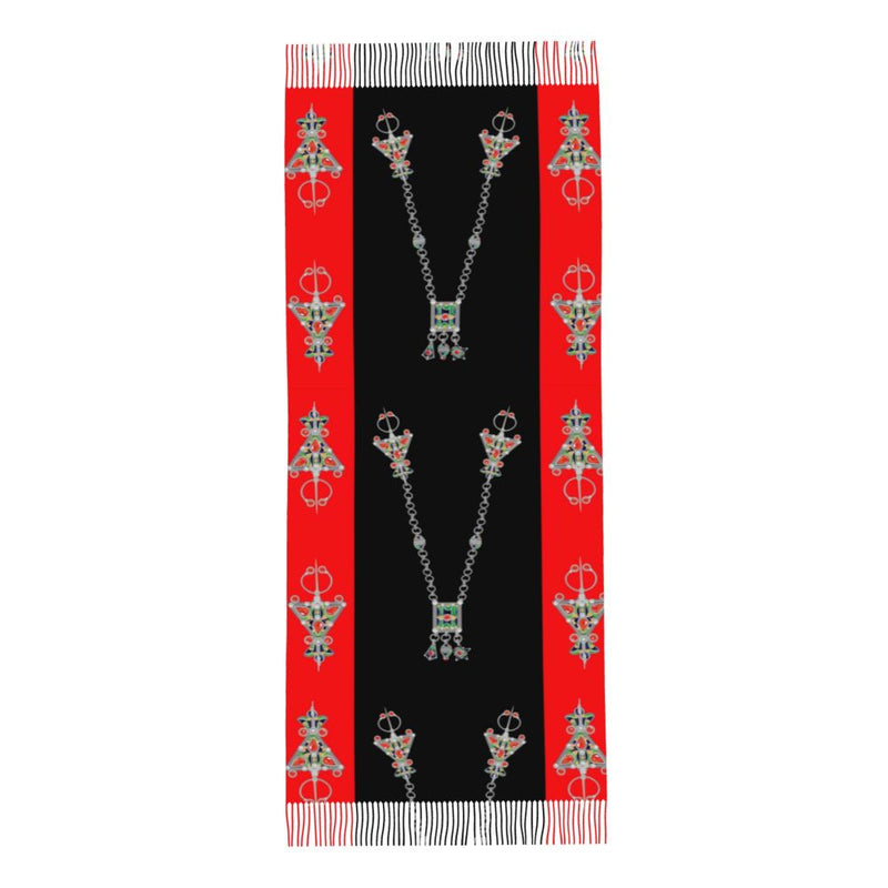 New Amazigh Carpet Morocco Scarf