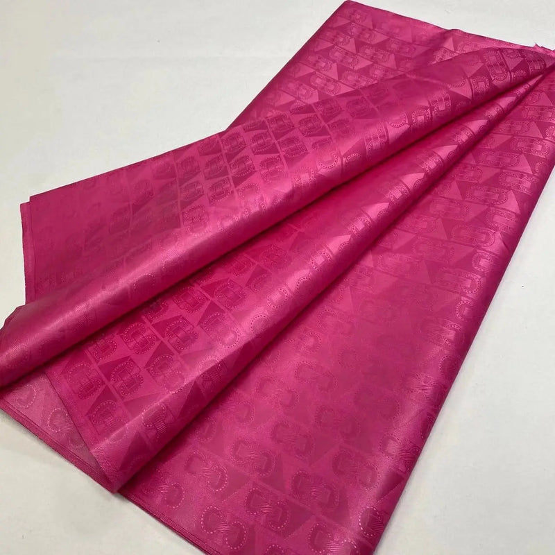 New Purple Color Bazin Riche Lace Fabric