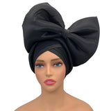 African Auto Gele Headtie Nigeria Party Headwear Hat