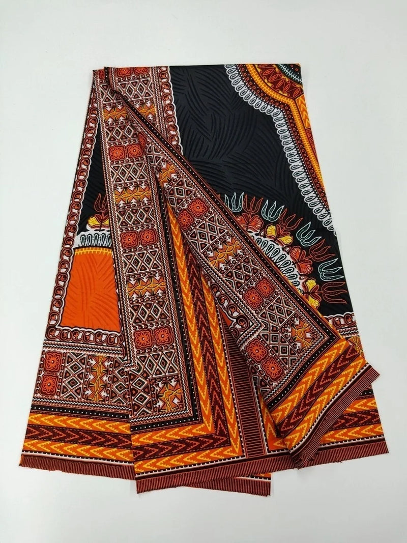 African Real Wax Print Cotton 100% Fabric