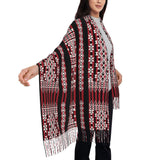 Amazigh Pride Tifinagh Patriotic Kabyle Scarf