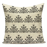 Polyester Boho Style Simple Geometric Decorative Pillows Cushion Cover for Living Room Decoration Pillowcase